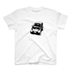 自然の写真とクルマのイラスト屋の軽自動車 スタンダードTシャツ