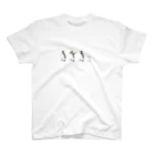 フローライトソーダのペンギンさんの行進 Regular Fit T-Shirt