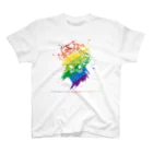 NakedHighのENMA RAINBOW T-shirts Regular Fit T-Shirt