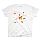 ちゃちゃまるふどーさんの柴くんとパンたち Regular Fit T-Shirt
