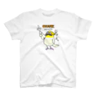 オカメインコもバイクに乗りたい。の博士なカメちゃん　オカメインコルチノー Regular Fit T-Shirt