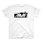 A.M.Fの AMF T 白黒炎 スタンダードTシャツ