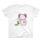 蟲のカマキリとウパさん スタンダードTシャツ