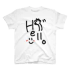 きゅーちゃんのグッズのHelloすまいる◟̑◞̑ Regular Fit T-Shirt