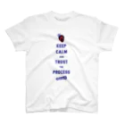 BounceBackAbilityのTRUST THE PROCESS -blue- スタンダードTシャツ