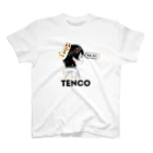 TENCO shopのTENCOちゃん（黒ロゴ） Regular Fit T-Shirt
