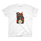 simanagareのたれ目招き猫 Regular Fit T-Shirt