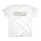 dreamy-houseの柴文字（白柴） スタンダードTシャツ