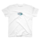 blue.  のBlue Rose | wavy blue  Regular Fit T-Shirt