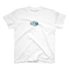 blue.  のBlue Rose | wavy blue  スタンダードTシャツ