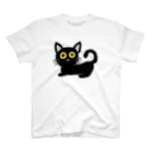 ムエックネの黒猫 スタンダードTシャツ