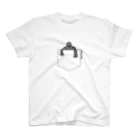 めろんぽっぷのお店だよのポケットからクサガメ 大ポケット Regular Fit T-Shirt