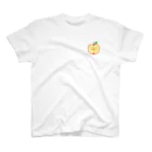 kg_shopの[☆両面] リンゴは皮ごと【視力検査表パロディ】 Regular Fit T-Shirt