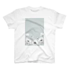 Mana Design Storeのアネモネのボタニカルデザイン Regular Fit T-Shirt