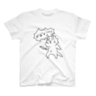 Brandy cat.のお"あ"ぁーーーｯｯｯ！！ スタンダードTシャツ