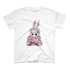 夢見がちなお店🐰が迷い込むの部屋着の兎兎ノ🐰 Regular Fit T-Shirt