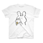 ぬん。の食べるうさぎ(シュークリーム) スタンダードTシャツ