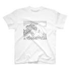 HOUSOのGIGA「冨嶽の白兎」 Regular Fit T-Shirt