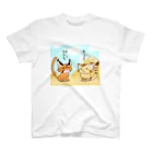 Cat Musicのすなかる～ず・すなかるコンビイラスト(会話あり) Regular Fit T-Shirt