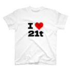 co-eternity のI Love 21t スタンダードTシャツ