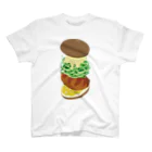 AWESOME HAMBURGERのロースカツバーガー スタンダードTシャツ