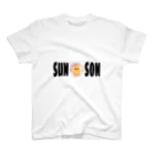 sun☀︎sonのサンサンあかちゃん(ロゴ) スタンダードTシャツ