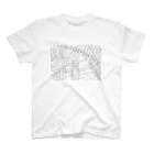 nisai®のWIRE NET WORK by nisai® Regular Fit T-Shirt