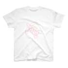 海の聲の空飛ぶアカウミガメ Regular Fit T-Shirt