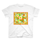 ✨🌈✨ユラクラカン🇯🇵 ✨🌈✨の🍞🍳🍊サラダプレート🥗🍅🌽🥑🍳 スタンダードTシャツ