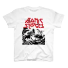 ribol のAtomic stooges JAPAN wear WHITE スタンダードTシャツ