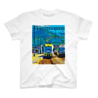 GALLERY misutawoのスイス シュピーツの駅 Regular Fit T-Shirt