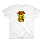 チャンピオンカレー＠SUZURI店のChampion's Curry×KENTOO "HOT ROD" Regular Fit T-Shirt