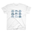 はぴねこ。の猫いっぱい スタンダードTシャツ