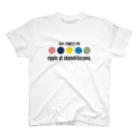 ティンペッツ SUZURI SHOPのripple at Tシャツ スタンダードTシャツ