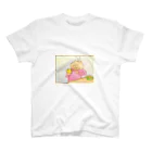 ももこのえのぴーちゃんのごはん(裏にぶたさん) スタンダードTシャツ