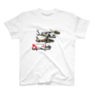 3DCGからのぉ～の4heli2 スタンダードTシャツ