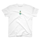 どろっぷ横丁の緑クリームソーダと女の子 Regular Fit T-Shirt