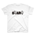 きくのらくがきのSTART きく　黒文字バージョン スタンダードTシャツ