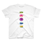 psychodoughnutsのfallingdonuts スタンダードTシャツ