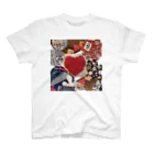 yuccoprimaのheartful collage Regular Fit T-Shirt