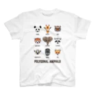 kg_shopのPOLYGONAL ANIMALS スタンダードTシャツ