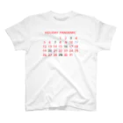 ひつじのあゆみのHOLIDAY PANDEMIC スタンダードTシャツ