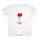 モノトーン星物販ブースの崩壊デジタルハート 티셔츠