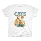 Yaongi_Factoryの3cats スタンダードTシャツ