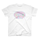 anir0214のぺたんこくらぶ（オーバル） スタンダードTシャツ