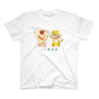 ルルエチュードのミールスぞうさんとトラくん Regular Fit T-Shirt