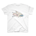 Akari Hoshiのハンサムなさかな スタンダードTシャツ