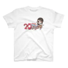 西尾夕香のチャレンジ20年生ショップのおゆちゃん＆おゆチャレロゴ Tシャツ スタンダードTシャツ