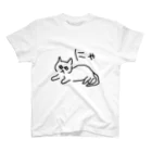 ののの猫屋敷の【もふ】 Regular Fit T-Shirt