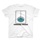 tsuriii(ツリー）のWinter Fishing_wakasagi Regular Fit T-Shirt